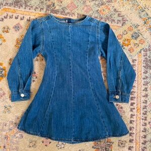 Zara denim dress -NWOT